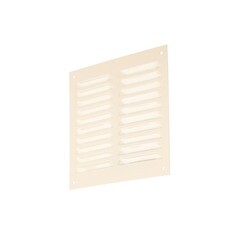 Решетка вентиляционная стальная Ore 195х195 мм бежевая - фото 7