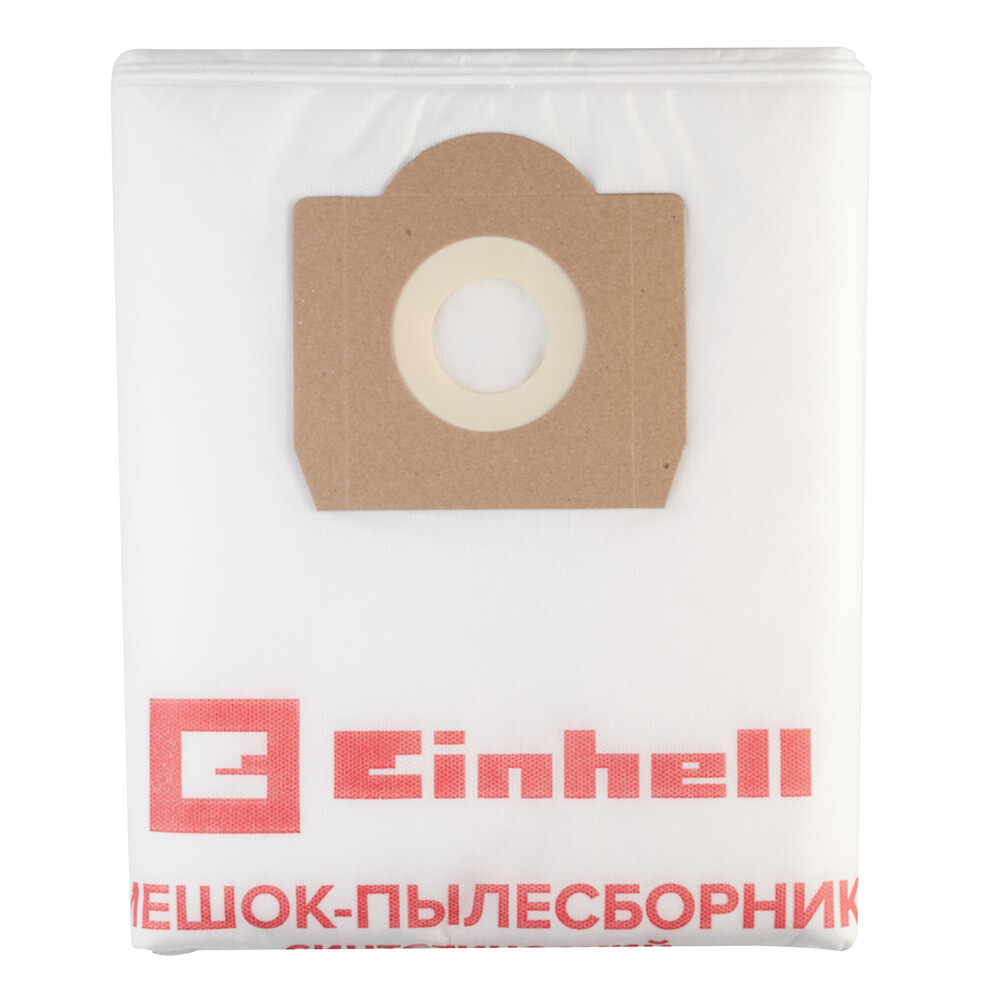 Изображение товара Мешки для пылесоса Einhell 2340040, 40 л, 5 шт., синтетическая ткань