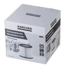 Фильтр для пылесоса Karcher (2.889-219.0) 22 л к модели NT 22/1 полиэфирный шелк патронный для сухой и влажной уборки - фото 2