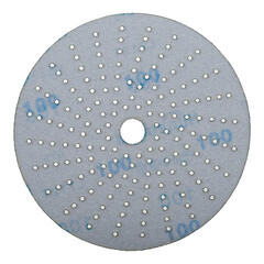 Диск шлифовальный Sunmight Ceramic d150 мм P100 на липучку пленочная основа (5 шт.) - фото 4