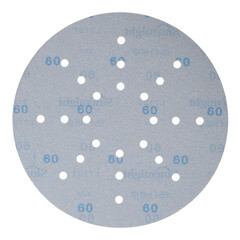 Диск шлифовальный Sunmight Ceramic d225 мм P60 на липучку пленочная основа (3 шт.) (78005R3) - фото 4