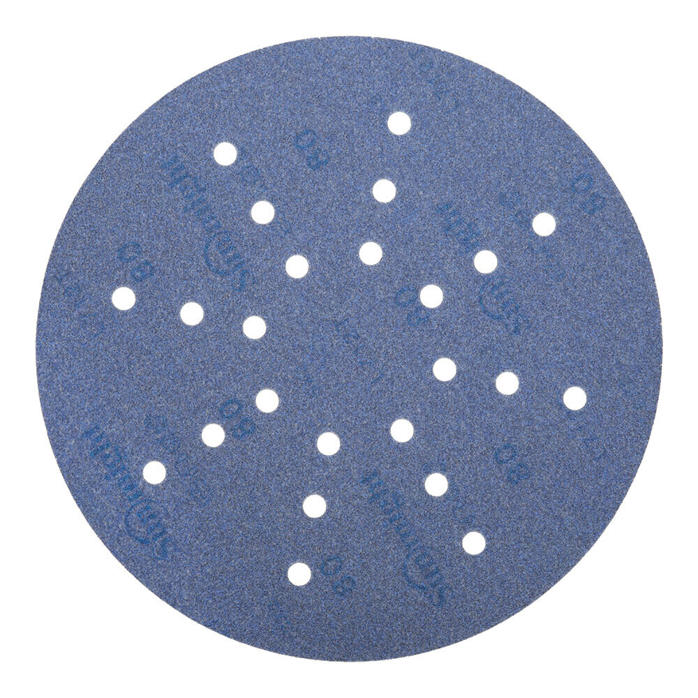 Изображение товара Шлифовальный диск Sunmight Ceramic d225 мм P80 на липучке для стен и потолков