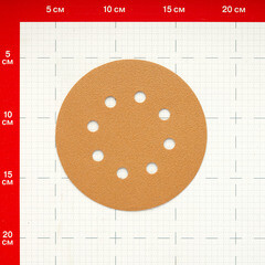 Диск шлифовальный Sunmight Gold d125 мм P100 на липучку бумажная основа (5 шт.) - фото 2