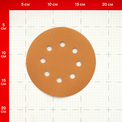 Диск шлифовальный Sunmight Gold d125 мм P180 на липучку бумажная основа (5 шт.) - фото 3