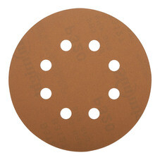 Диск шлифовальный Sunmight Gold d125 мм P320 на липучку бумажная основа (5 шт.)
