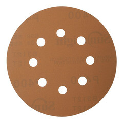 Изображение товара Диск шлифовальный Sunmight Gold d125 мм P400 на липучку бумажная основа (5 шт.)