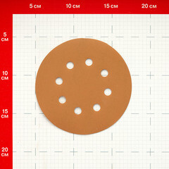 Диск шлифовальный Sunmight Gold d125 мм P500 на липучку бумажная основа (5 шт.) - фото 2