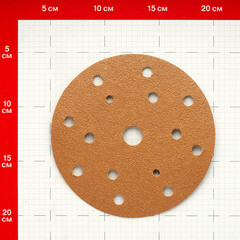 Диск шлифовальный Sunmight Gold d150 мм P60 на липучку бумажная основа (5 шт.) - фото 2
