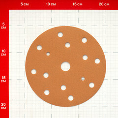 Диск шлифовальный Sunmight Gold d150 мм P150 на липучку бумажная основа (5 шт.) - фото 3