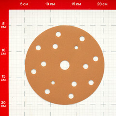 Диск шлифовальный Sunmight Gold d150 мм P240 на липучку бумажная основа (5 шт.) - фото 2