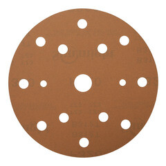 Диск шлифовальный Sunmight Gold d150 мм P320 на липучку бумажная основа (5 шт.) - фото 1