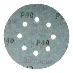 Диск шлифовальный Sunmight Film d125 мм P40 на липучку пленочная основа (5 шт.) - фото 2