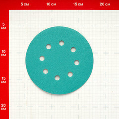 Диск шлифовальный Sunmight Film d125 мм P100 на липучку пленочная основа (5 шт.) - фото 2