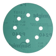 Изображение товара Диск шлифовальный Sunmight Film d125 мм P240 на липучку пленочная основа (5 шт.)