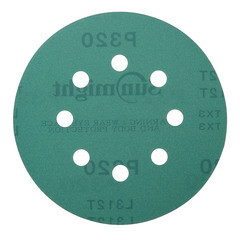 Диск шлифовальный Sunmight Film d125 мм P320 на липучку пленочная основа (5 шт.) - фото 1