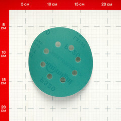 Диск шлифовальный Sunmight Film d125 мм P320 на липучку пленочная основа (5 шт.) - фото 3