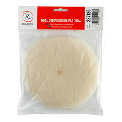Диск полировальный RoxelPro d150 мм из натуральной овчины (227125) - фото 3