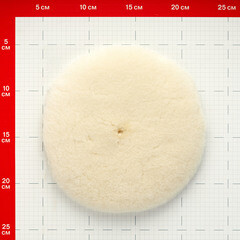 Диск полировальный RoxelPro d150 мм из натуральной овчины (227125) - фото 2