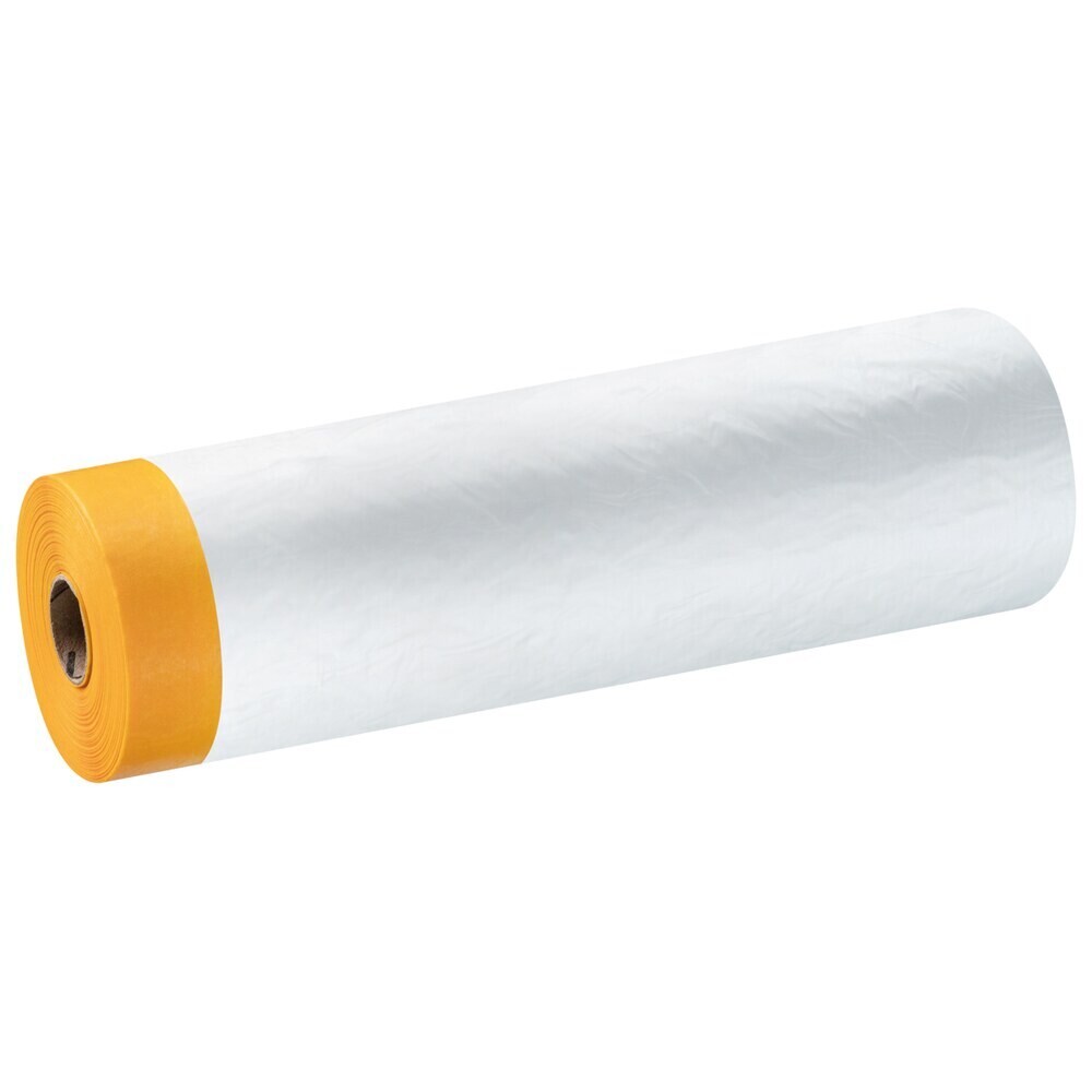 Пленка защитная Color Expert с малярной лентой на основе рисовой бумаги 2,7х16 м (43,2 кв.м)