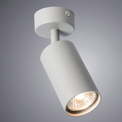 Спот Arte Lamp Aquarius GU10 35 Вт 1 кв.м серый IP20 (A3216PL-1GY) - фото 2