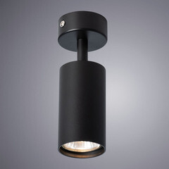 Спот Arte Lamp Aquarius GU10 35 Вт 1 кв.м черный IP20 (A3216PL-1BK) - фото 2