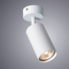 Спот Arte Lamp Aquarius GU10 35 Вт 1 кв.м белый IP20 (A3216PL-1WH) - фото 2