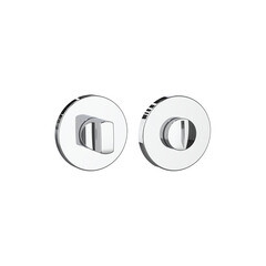 Фиксатор Punto BK6.R.ARC.R52 CP-8 круглая розетка хром (47205)