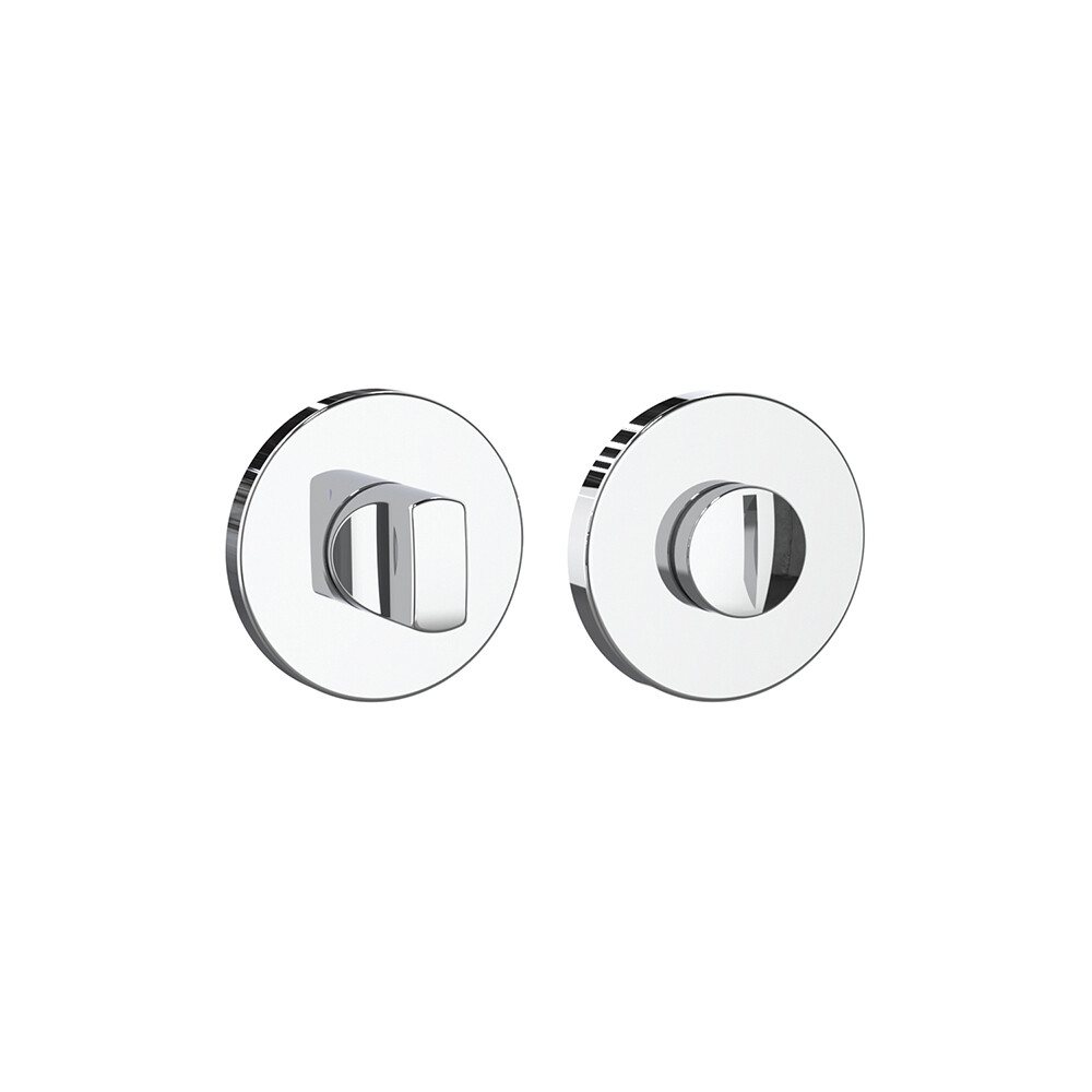 Изображение товара Фиксатор Punto BK6.R.ARC.R52 CP-8 круглая розетка хром (47205)