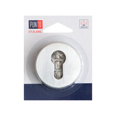 Ключевина Punto ET.R.ARC.R52 SSC-16 круглая розетка сатинированный хром (47215) - фото 3