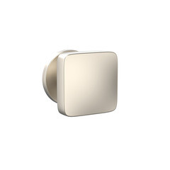 Ручка-кнопка Punto Salut R.ARC.R52 SN-3 круглая розетка матовый никель (47147) - фото 1