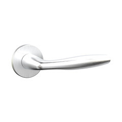 Ручка дверная Punto Fortuna R.ARC.R52 SSC-16 круглая розетка сатинированный хром (47161) - фото 1