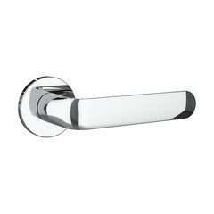 Ручка дверная Punto Extra R.ARC.R52 CP-8 круглая розетка хром (47155) - фото 1