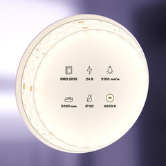 Лента светодиодная 4000К 24 В 27 Вт/м 5 м IP20 Maytoni (20032) - фото 2