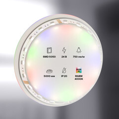 Лента светодиодная 4000К 20 В 19,2 Вт/м 5 м IP20 Maytoni (10180) - фото 2