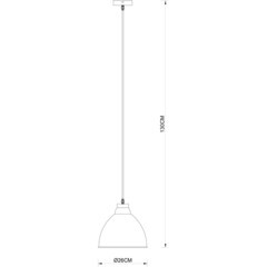 Светильник подвесной Arte Lamp Braccio E27 60 Вт 2 кв.м черный IP20 (A2055SP-1BK) - фото 2