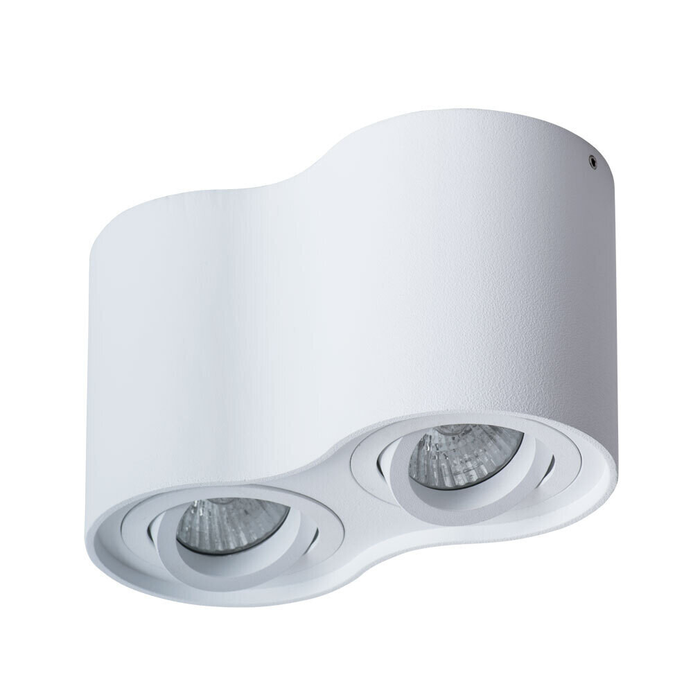 Изображение товара Современный потолочный светильник Arte Lamp Falcon GU10 2 лампы белый IP20