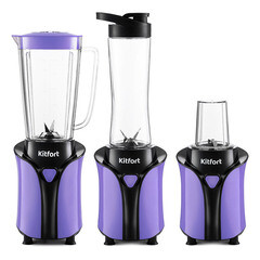Блендер стационарный Kitfort КТ-3034-1 350 Вт 1 л фиолетовый - фото 2