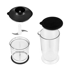 Блендер погружной Kitfort КТ-3052 1000 Вт 0,5 л черный/серебристый - фото 5