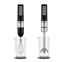 Блендер погружной Kitfort КТ-3052 1000 Вт 0,5 л черный/серебристый - фото 3