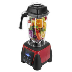 Блендер стационарный Kitfort КТ-1361-1 2200 Вт 2,5 л черный/красный - фото 1