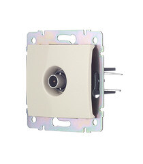 Розетка телевизионная Legrand Valena встраиваемая слоновая кость (695618) - фото 5