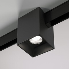 Светодиодный трековый светильник магнитный Elektrostandard Slim Magnetic 4200К 12 Вт 9 кв.м черный (a063498) - фото 5