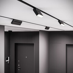 Светодиодный трековый светильник магнитный Elektrostandard Slim Magnetic 4200К 12 Вт 6,75 кв.м черный (a063559) - фото 4