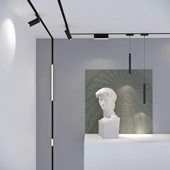 Светодиодный трековый светильник магнитный Elektrostandard Flat Magnetic 4000К 5 Вт 3 кв.м черный (a063709) - фото 4