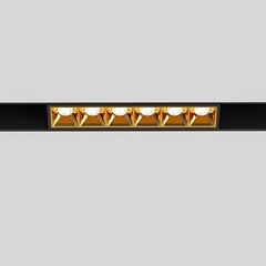 Светодиодный трековый светильник магнитный Elektrostandard Slim Magnetic 4000К 6 Вт 4,125 кв.м черный/золото (a064528) - фото 2