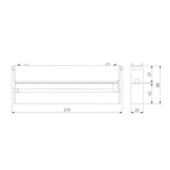 Светодиодный трековый светильник магнитный Elektrostandard Flat Magnetic 4000К 12 Вт 6,375 кв.м черный (a063707) - фото 8