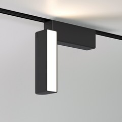 Светодиодный трековый светильник магнитный Elektrostandard Flat Magnetic 4000К 5 Вт 3 кв.м черный (a063709) - фото 8