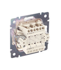 Переключатель Legrand Valena двухклавишный встраиваемый белый (694266) - фото 4