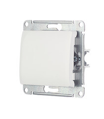 Переключатель Systeme Electric Glossa одноклавишный встраиваемый белый (GSL000161) - фото 2