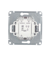 Переключатель Systeme Electric Glossa одноклавишный встраиваемый белый (GSL000161) - фото 3